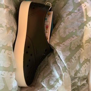 NIB, Jiffy Black Native Miller Shoes